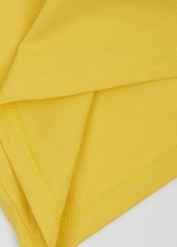 Жовта літня футболка Garnamama