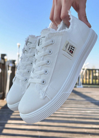 Айвори кроссовки SHEIN