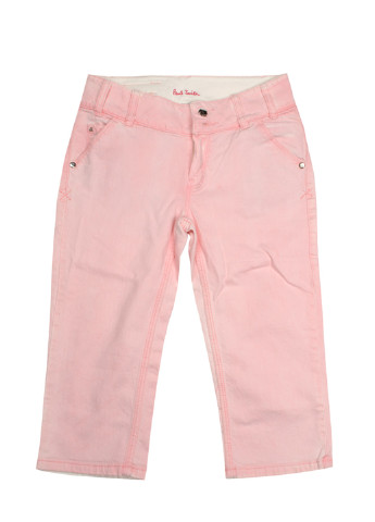 Розовые летние прямые джинсы Paul Smith
