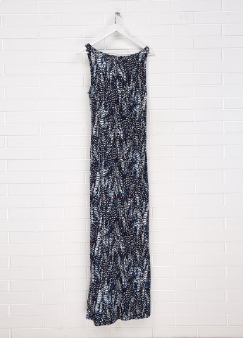 Темно-синее кэжуал платье для беременных H&M с абстрактным узором