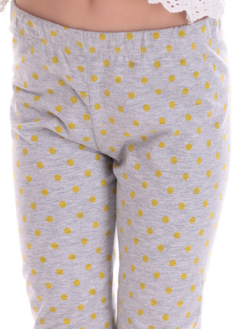 Желтые домашние демисезонные зауженные брюки Vidoli