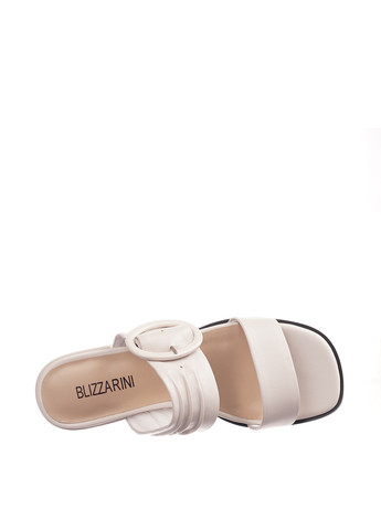 Светло-бежевые шлепанцы Blizzarini