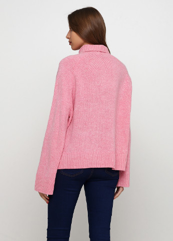 Розовый демисезонный свитер Weekday