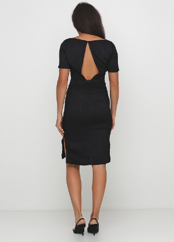 Чорна кежуал сукня на підкладі H&M однотонна