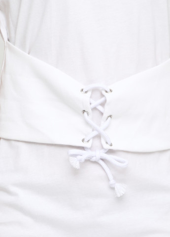 Білий кежуал плаття, сукня сукня-футболка C&A однотонна