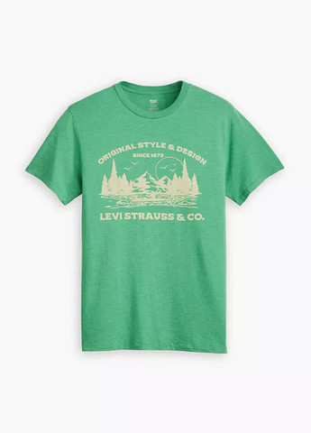 Зелена футболка Levi's