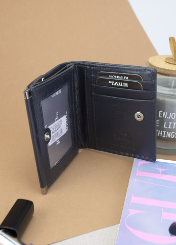 Жіночий шкіряний гаманець маленький синій RD-16 GCL blue Cavaldi (242861628)