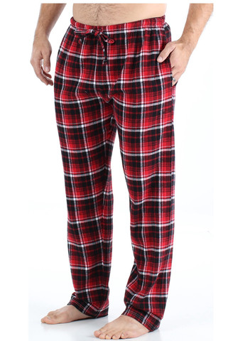 Красные домашние демисезонные брюки Frankie & Johnny