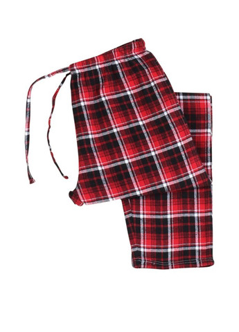 Красные домашние демисезонные брюки Frankie & Johnny