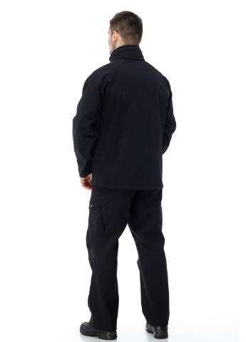 Чорний демісезонний костюм (куртка, штани) брючний Fishing Style