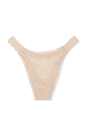 Бежевий демісезонний комплект білизни (бюстгалтер, трусики) Victoria's Secret