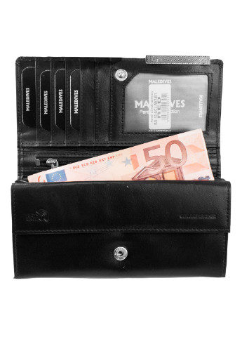 Жіночий шкіряний гаманець 18х10х3 см MALEDIVES (253027383)