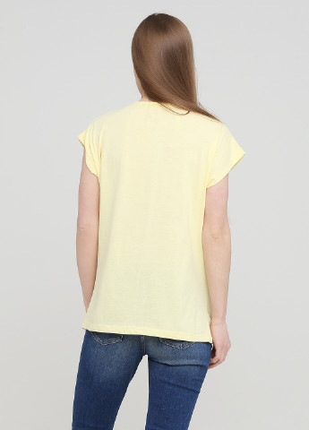 Жовта літня футболка Frekans
