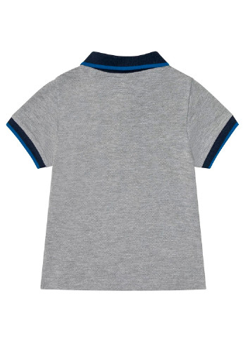 Синяя детская футболка-поло (2 шт.) для мальчика Lupilu в полоску