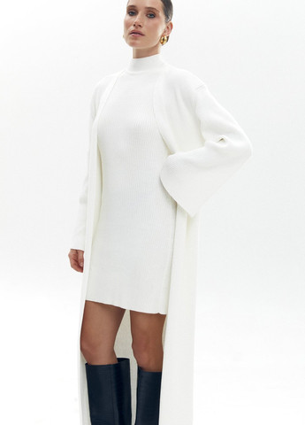 Молочна кежуал сукня футляр Gepur однотонна