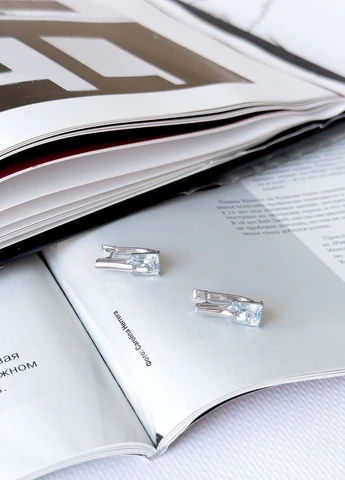 Сережки Silver Flame (301047994)