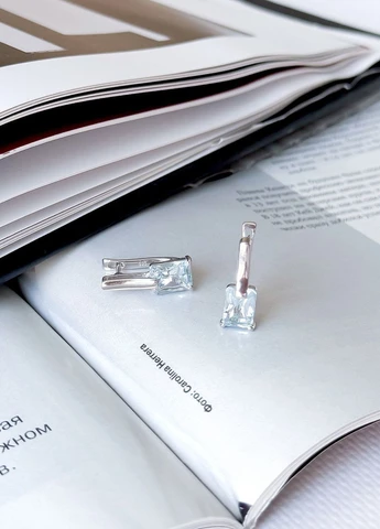 Сережки Silver Flame (301047994)