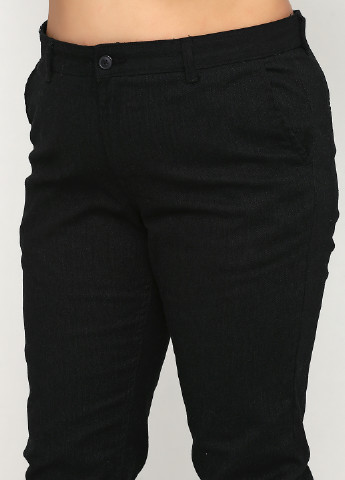Черные кэжуал демисезонные зауженные брюки Livergy
