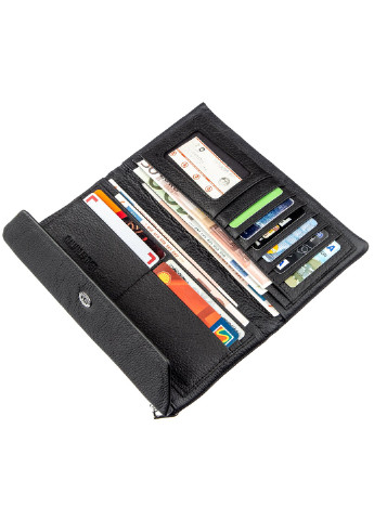 Жіночий шкіряний гаманець-клатч 19х10 см st leather (252132649)