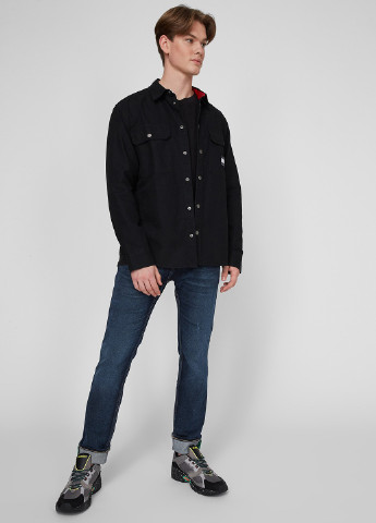 Темно-синие демисезонные зауженные джинсы Tommy Jeans