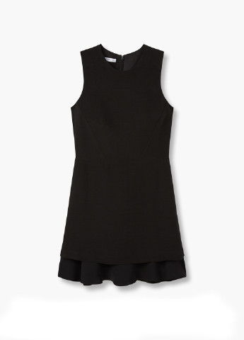 Чорна кежуал сукня а-силует Mango однотонна