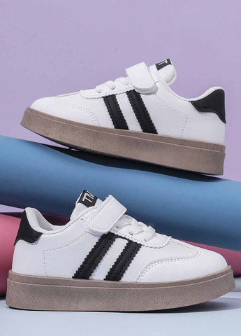 Белые демисезонные кроссовки SHEIN