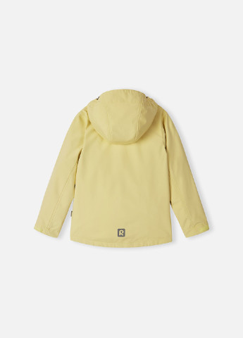 Желтая демисезонная куртка softshell Reima Kouvola