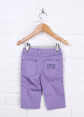 Фиолетовые кэжуал демисезонные со средней талией брюки Primigi