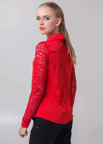 Червона демісезонна блуза Azuri