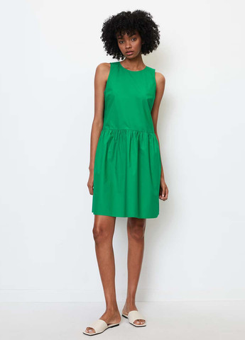 Зеленое кэжуал платье Marc O'Polo однотонное