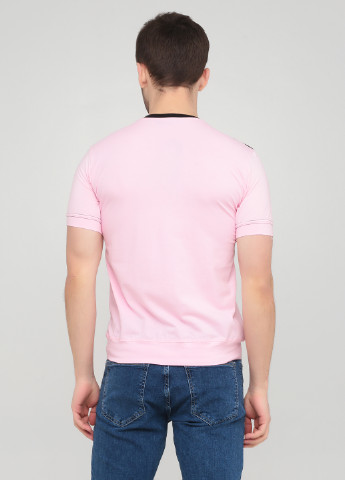 Светло-розовая футболка с коротким рукавом Baydo