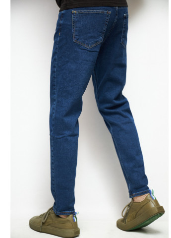 Синие демисезонные джинсы мом 3001 3 Directive