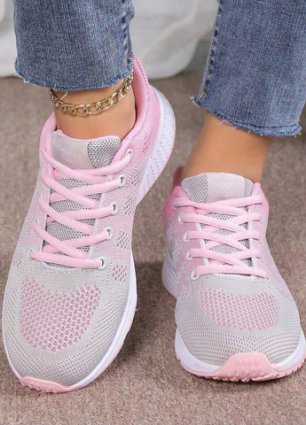 Кроссовки SHEIN светло-розовые лето (366112967)