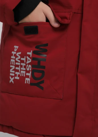 Бордова зимня куртка No Brand