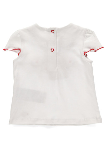 Белая летняя футболка Chicco