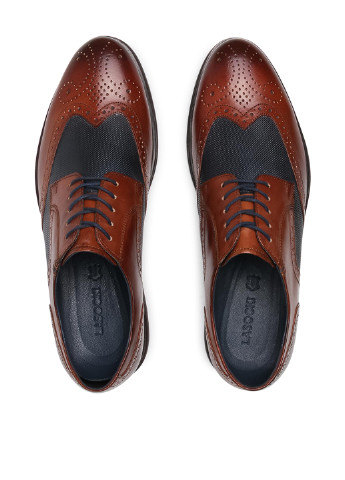 Темно-коричневые кэжуал туфлі lasocki for men Lasocki for men на шнурках