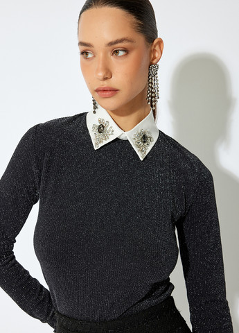 Чорний демісезонний светр KOTON