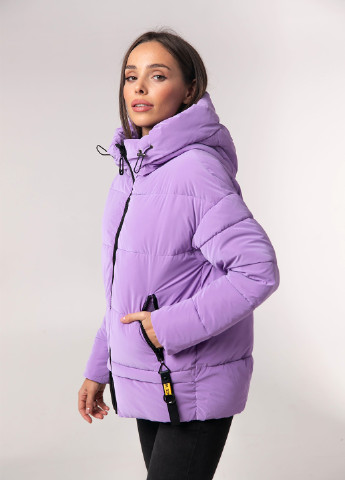 Фіолетова зимня куртка Icon