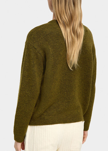 Оливковый (хаки) демисезонный свитер Parfois