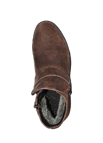 Коричневые зимние ботинки 161 коричневый Fabiani
