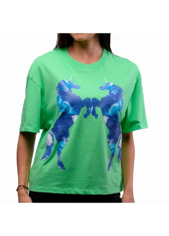 Футболка женская UNICORN салатовый Power - (253311151)