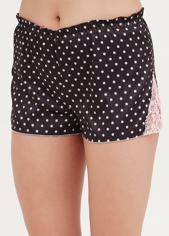 Темно-коричнева всесезон піжама (топ, шорти) топ + шорти Sambario