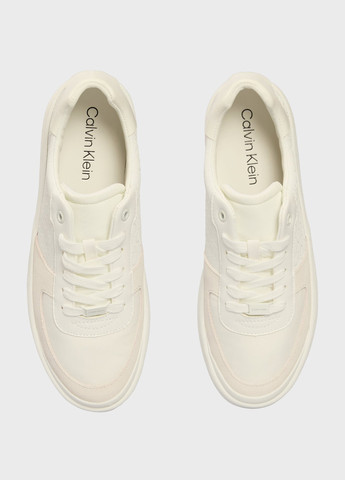 Кроссовки Calvin Klein молочные демисезоны (366292625)