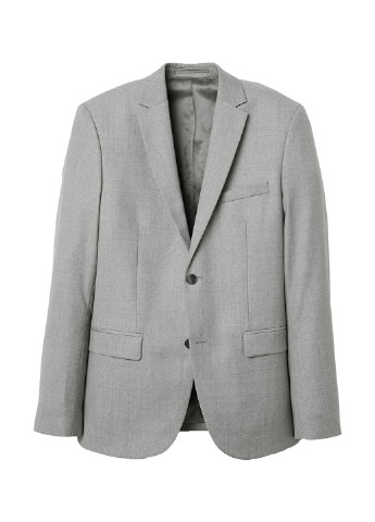 Пиджак H&M серый деловой