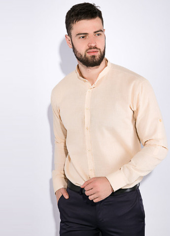 Бежевая кэжуал рубашка Time of Style