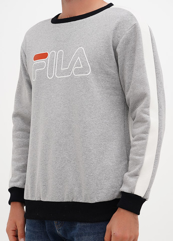 Серый свитшот надпись лампасы (302949911)