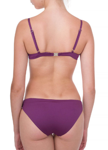 Фиолетовый летний купальник (лиф, трусы) ARMANI EA7