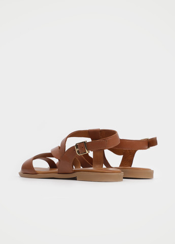 Коричневые босоножки URBAN TRACE с ремешком