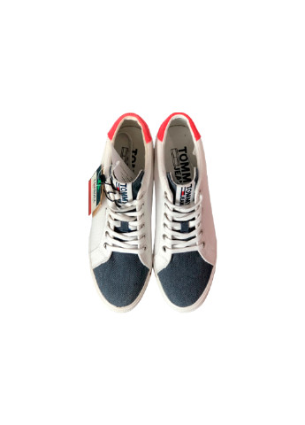 Білі кеди на танкетці Tommy Jeans