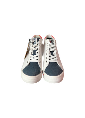 Білі кеди на танкетці Tommy Jeans